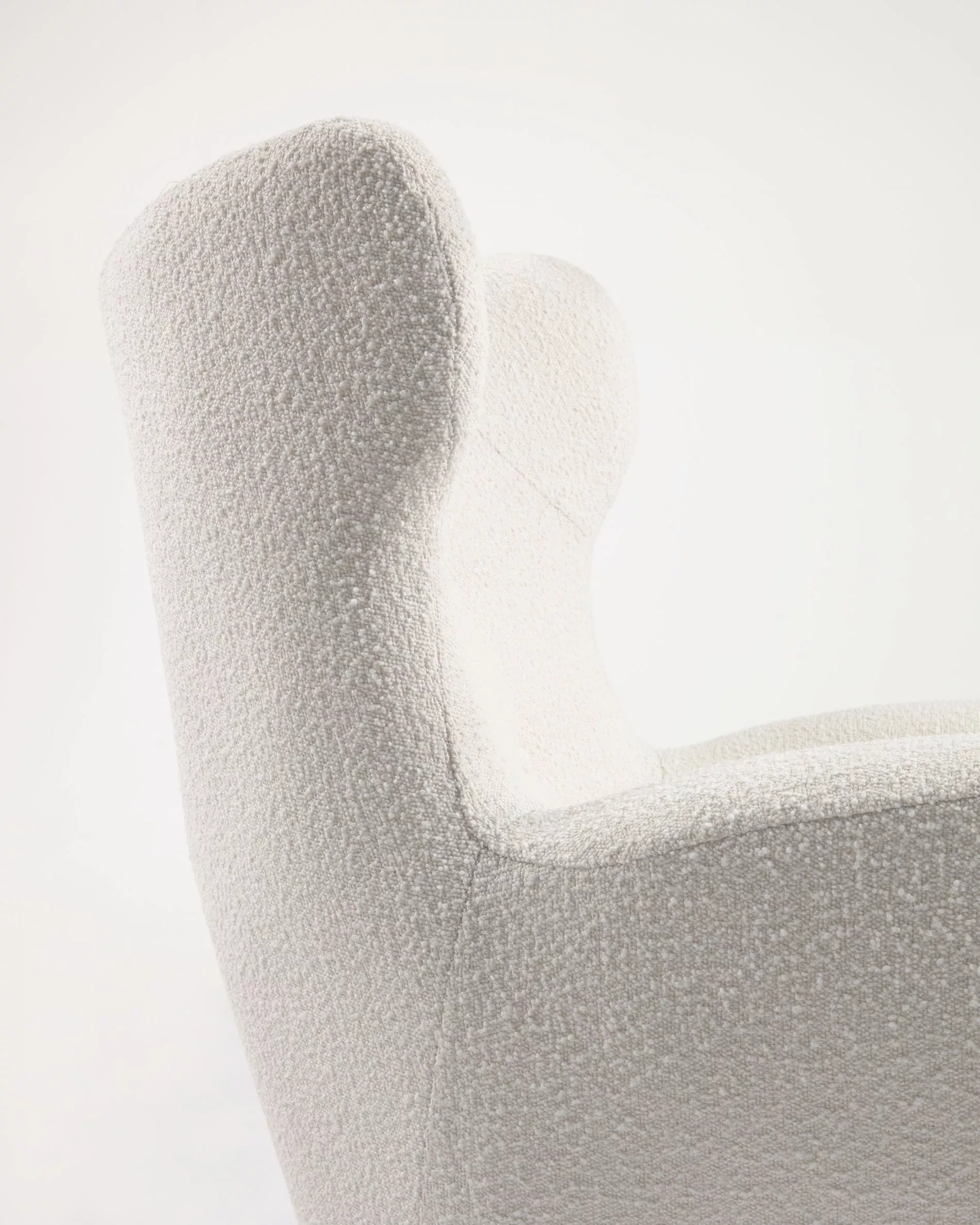 Кресло La Forma Patio белая ткань букле 149224