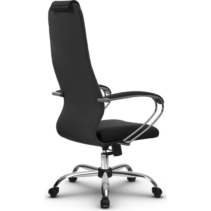 Кресло компьютерное SU-BK131-10 Ch Темно-серый / черный