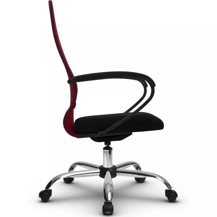 Кресло компьютерное SU-СК130-8P Ch Красный / черный
