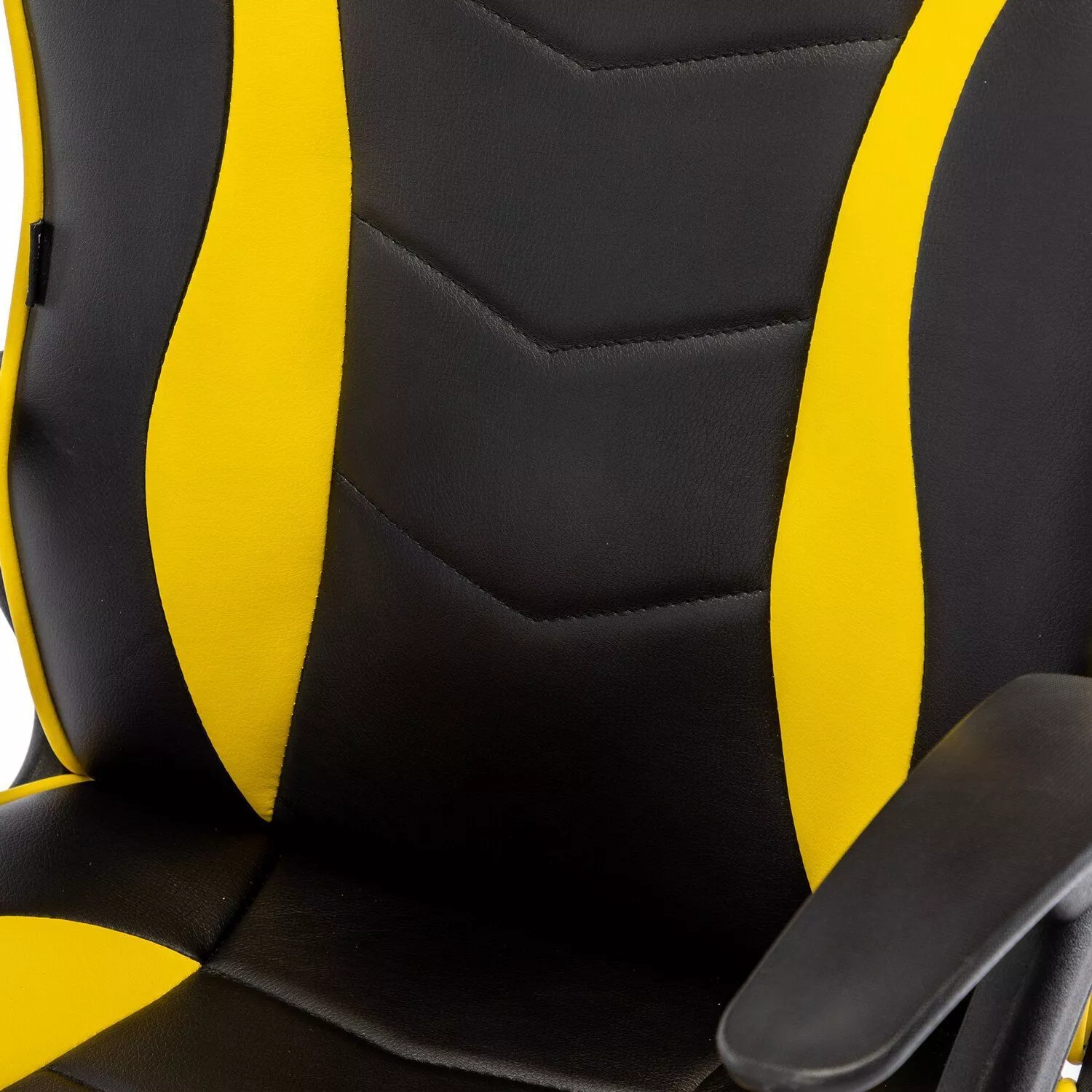 Кресло компьютерное BRABIX Shark GM-203 черный желтый 532514