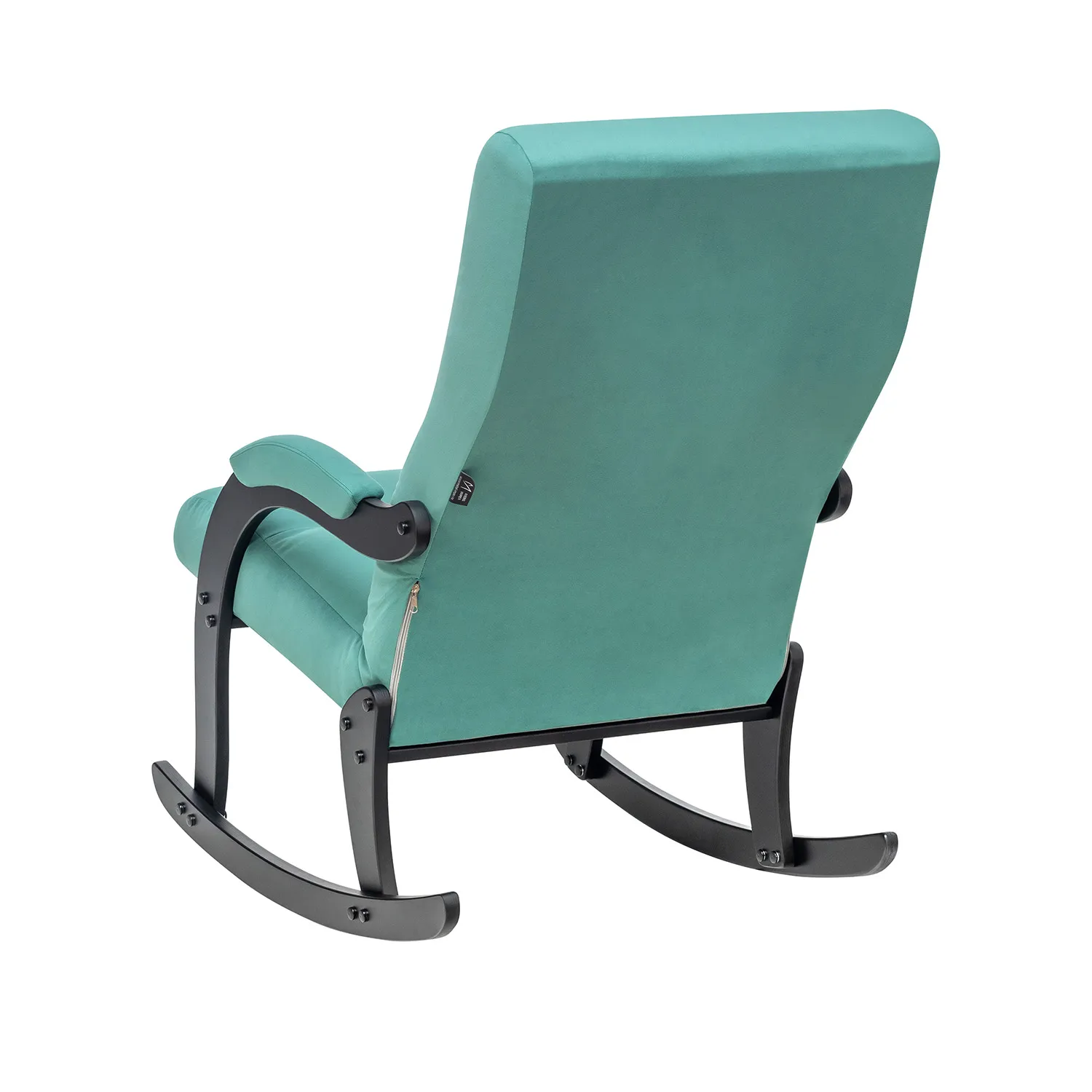 Кресло-качалка Leset Дэми Венге / V43 зелёный