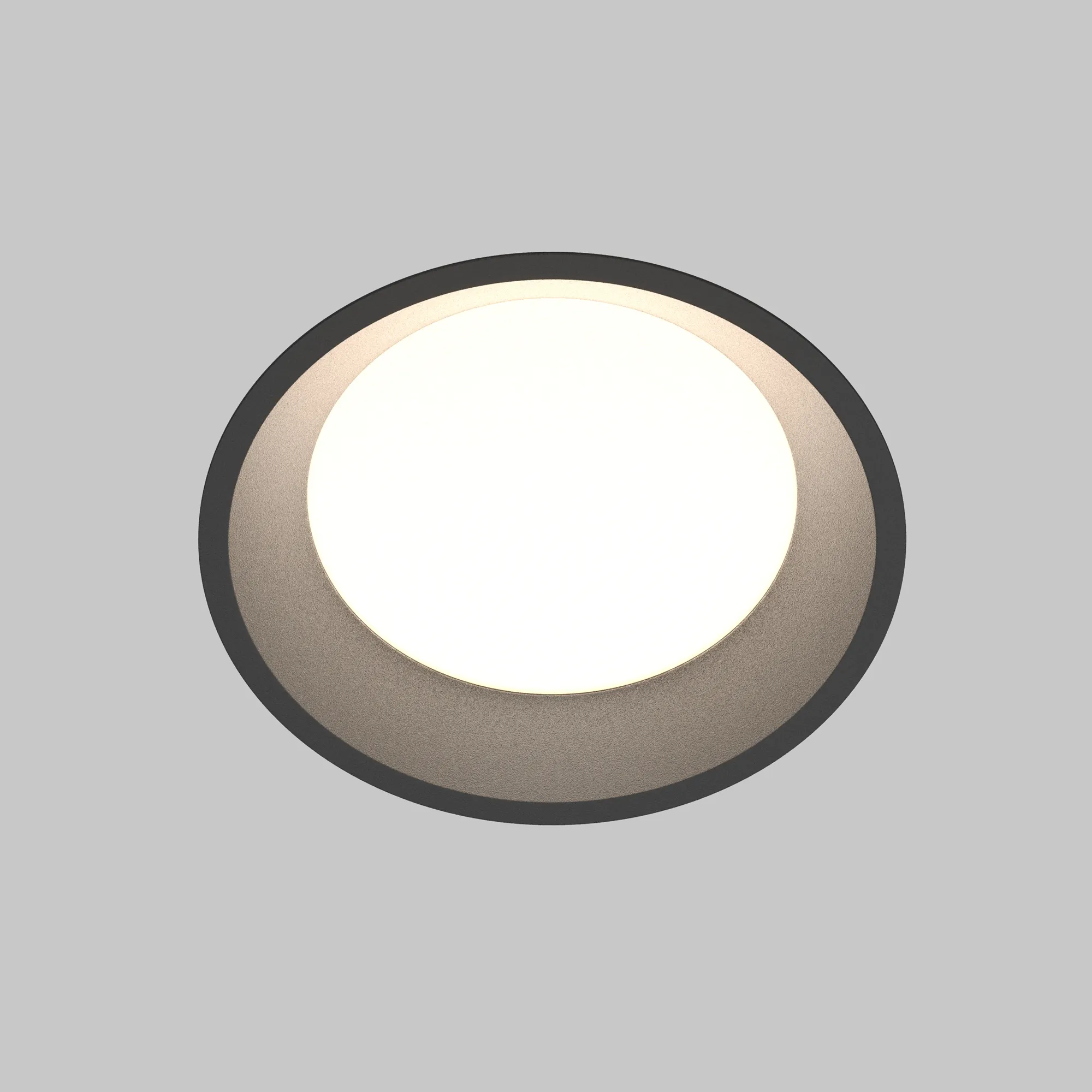 Точечный встраиваемый светильник Maytoni Okno DL055-18W3-4-6K-B