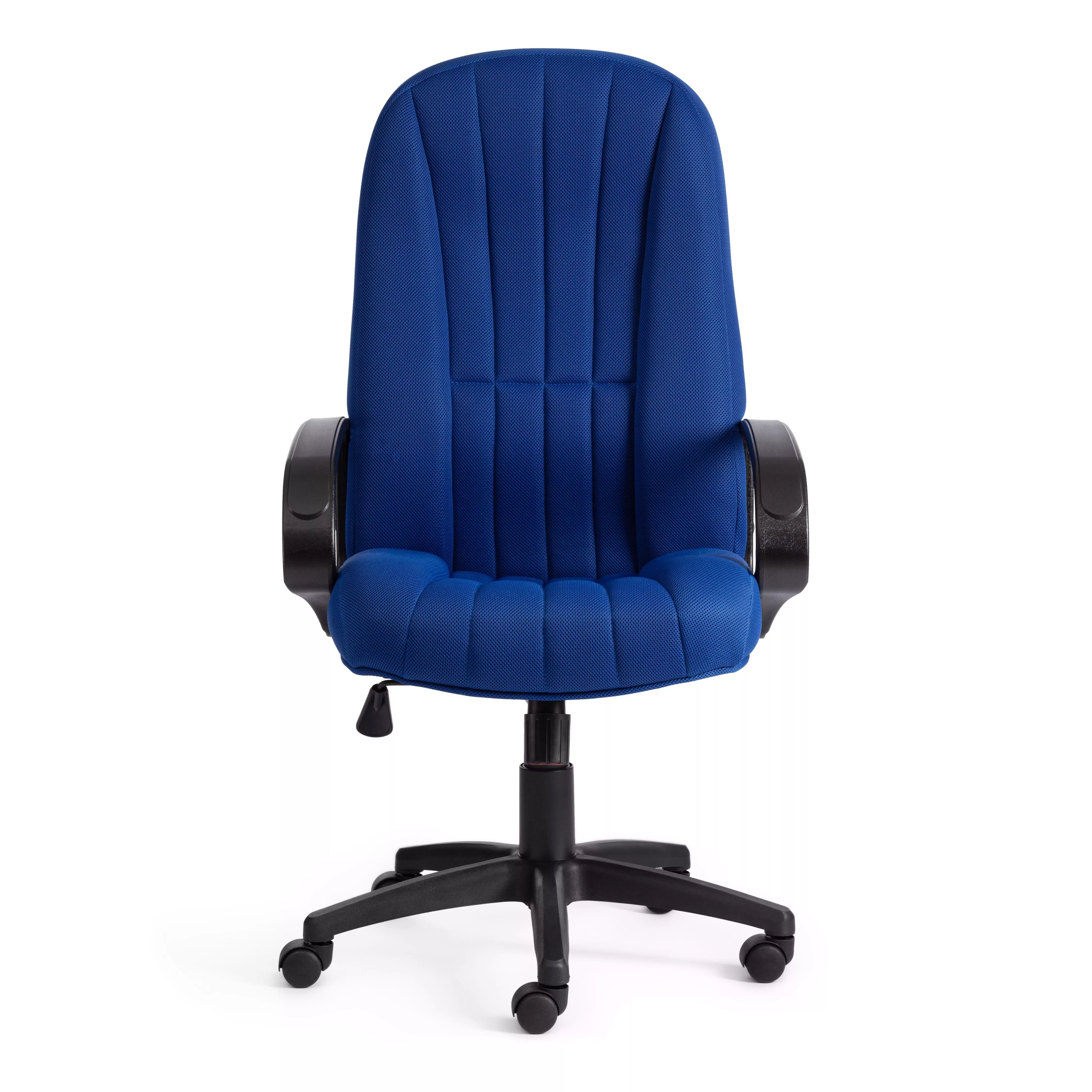 Кресло для руководителя СН833 ткань синий TW-10
