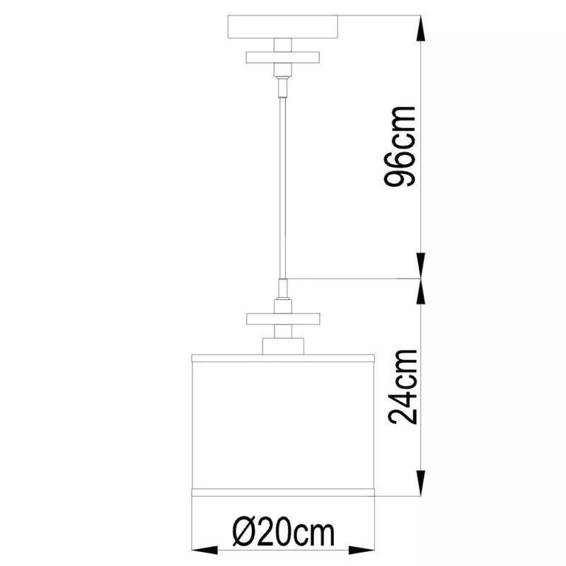 Светильник подвесной Arte Lamp Furore A3990SP-1CC