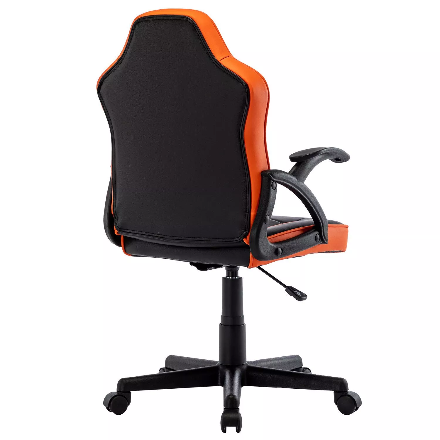 Кресло компьютерное BRABIX Shark GM-203 черный оранжевый 532513