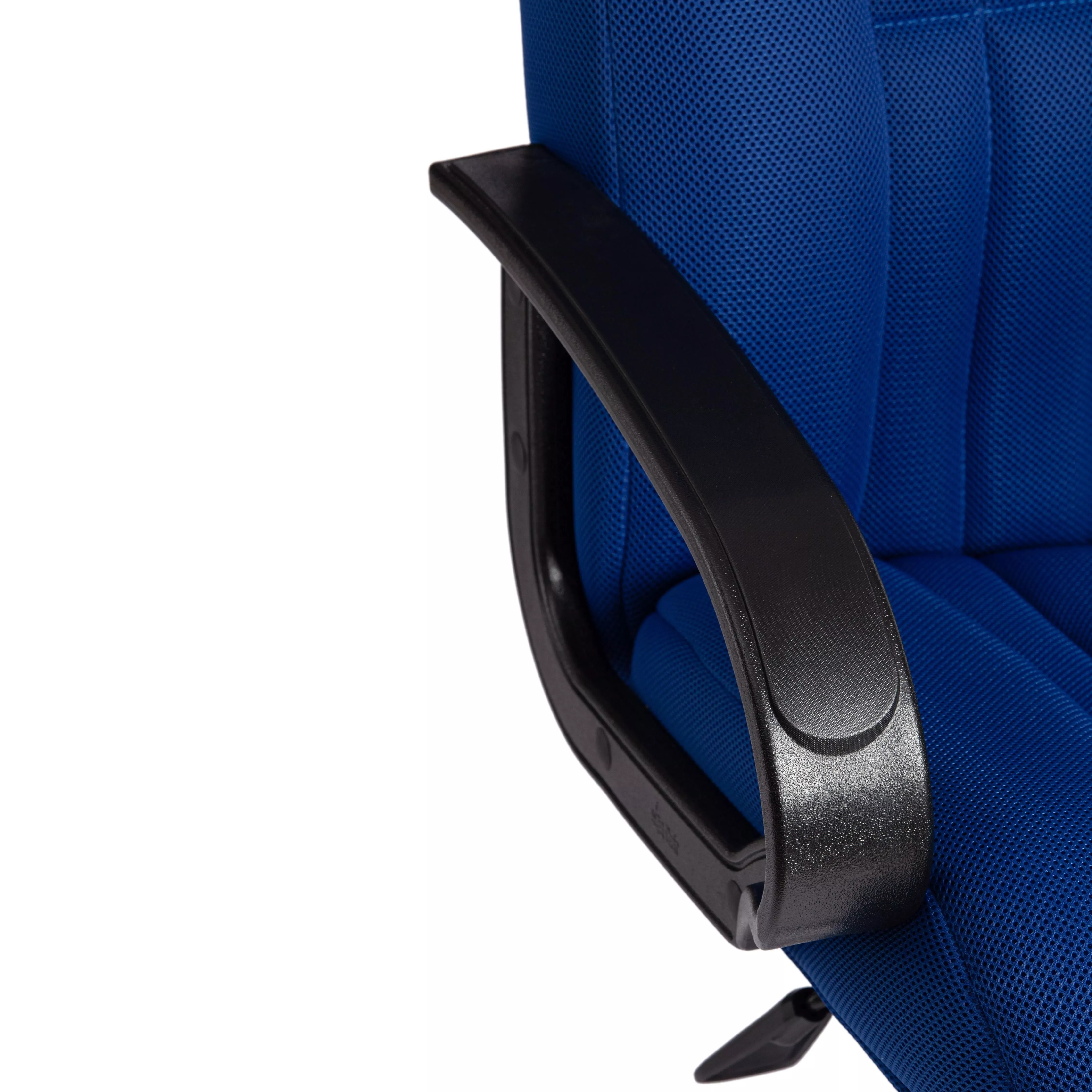 Кресло для руководителя СН833 ткань синий TW-10