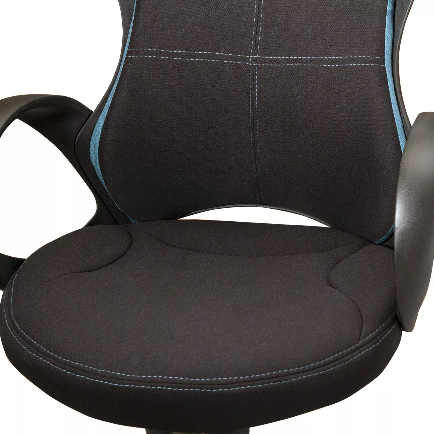 Кресло компьютерное BRABIX PREMIUM Force EX-516 Черный синий 531572