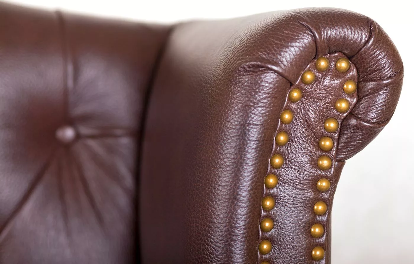 Диван кожаный Royal sofa Коричневый