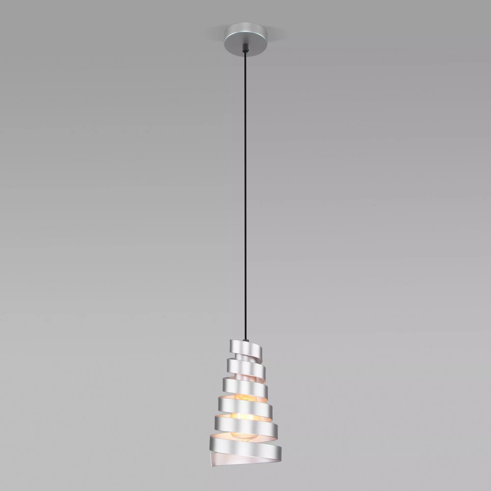 Подвесной светильник Eurosvet Storm 50058/1 серебро