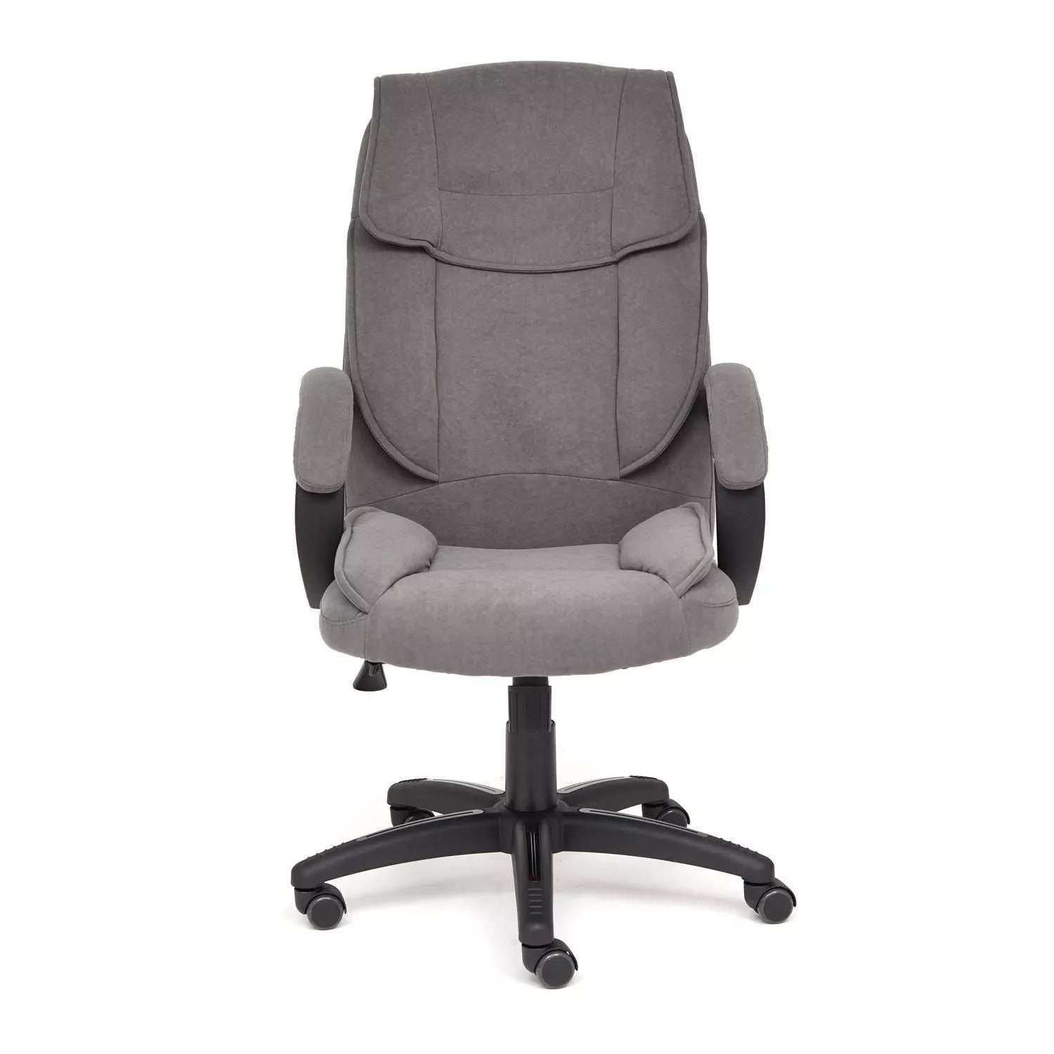 Кресло для руководителя OREON флок серый