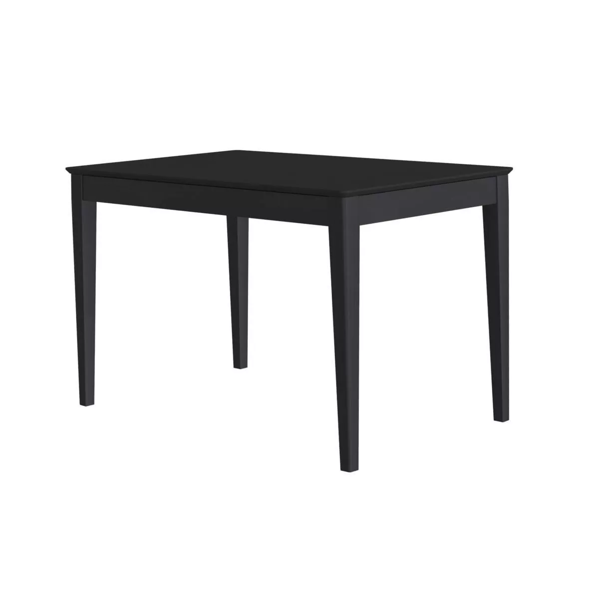 Раздвижной стол Антила classic 153 (+50)х76х76 Daiva черный