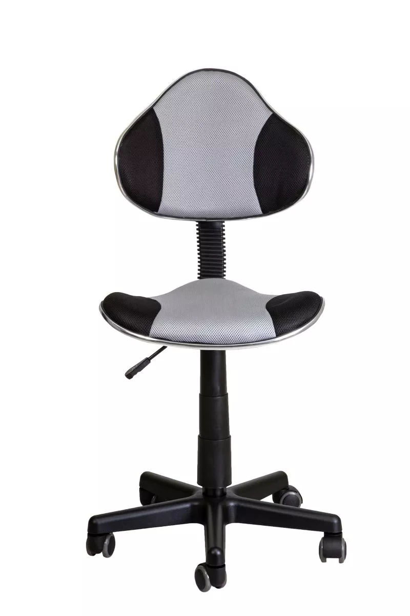 Кресло компьютерное Miami серый черный сетка 62020