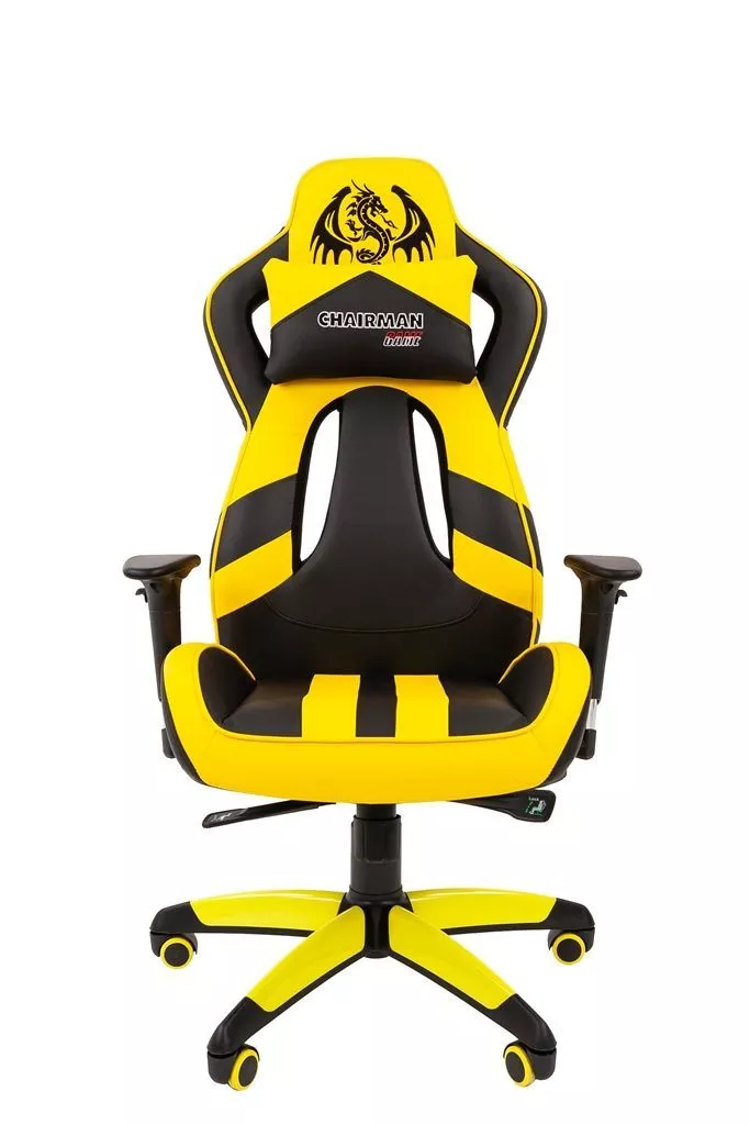 Геймерское кресло Chairman GAME 25 желтый