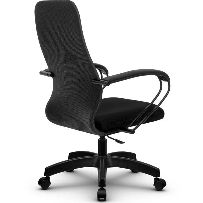 Кресло компьютерное SU-СК130-10P Pl Темно-серый / черный