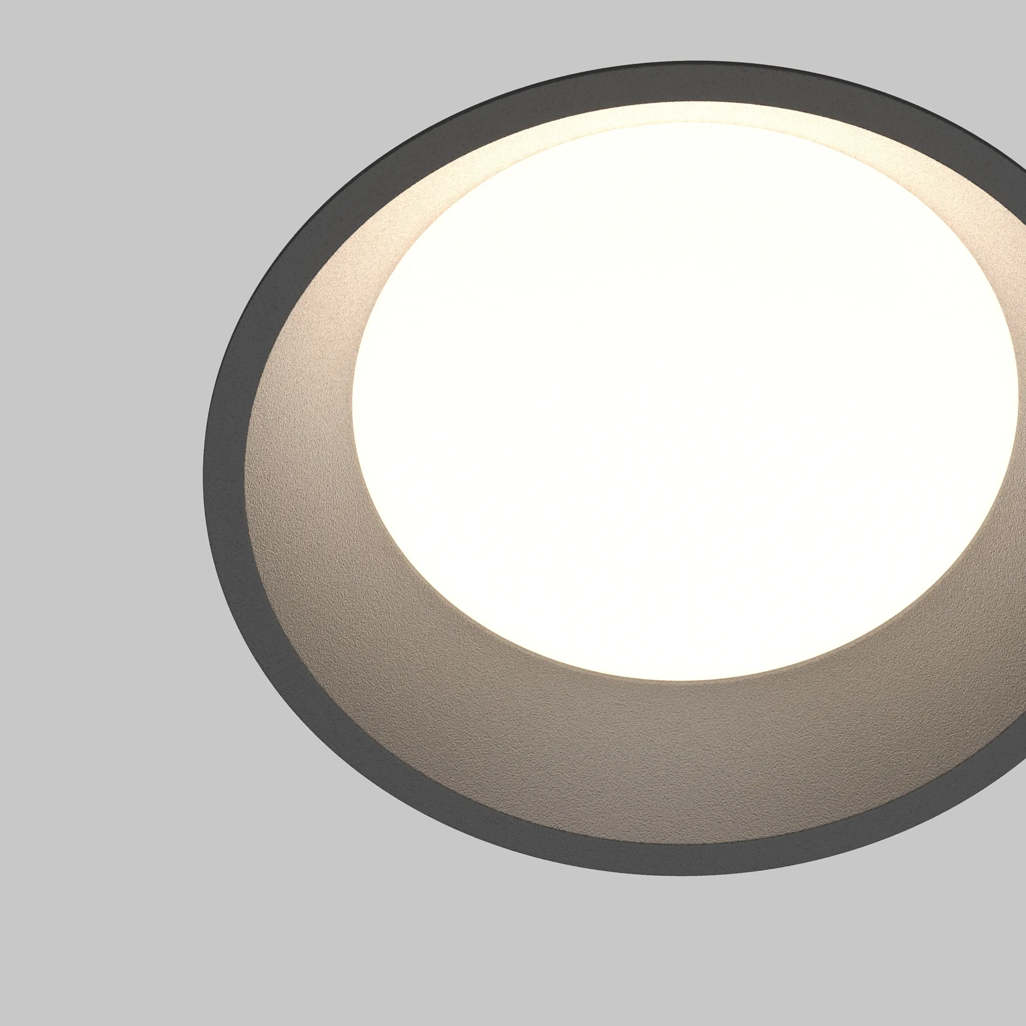 Точечный встраиваемый светильник Maytoni Okno DL055-12W3-4-6K-B