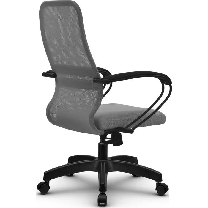 Кресло компьютерное SU-СК130-8 Pl Светло-серый / светло-серый