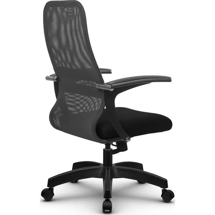 Кресло компьютерное SU-СU160-8 Pl Темно-серый / черный