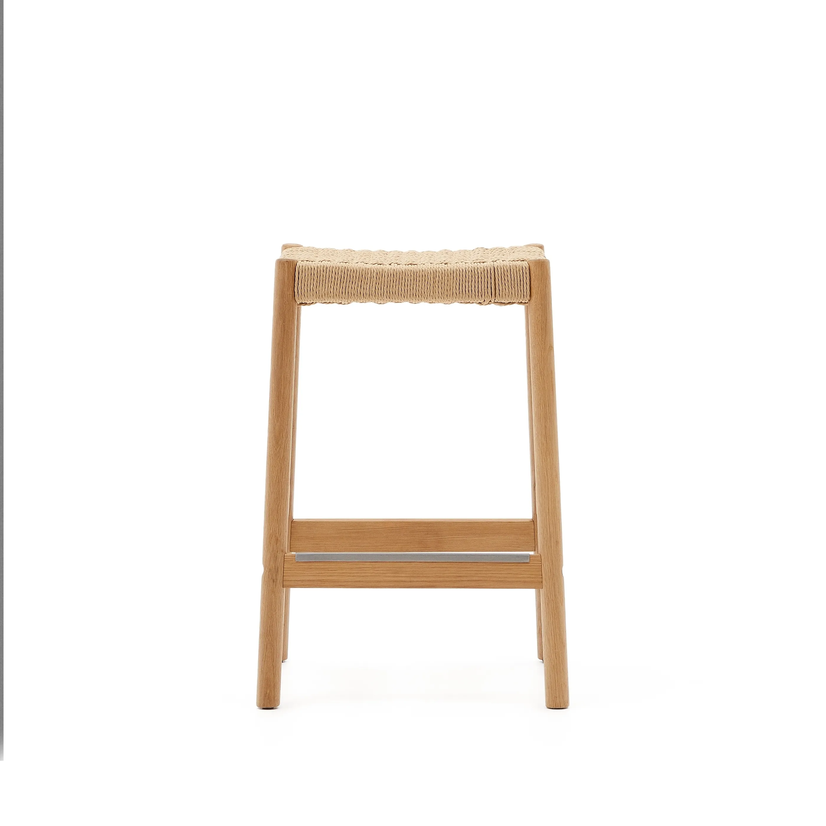 Полубарный стул La Forma Yalia натуральная отделка веревочный шнур 65 см 190045