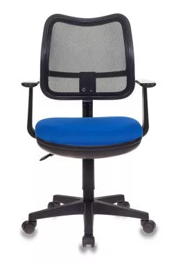 Кресло офисное Бюрократ Ch-797AXSN 26-21 крестовина пластик черный синий