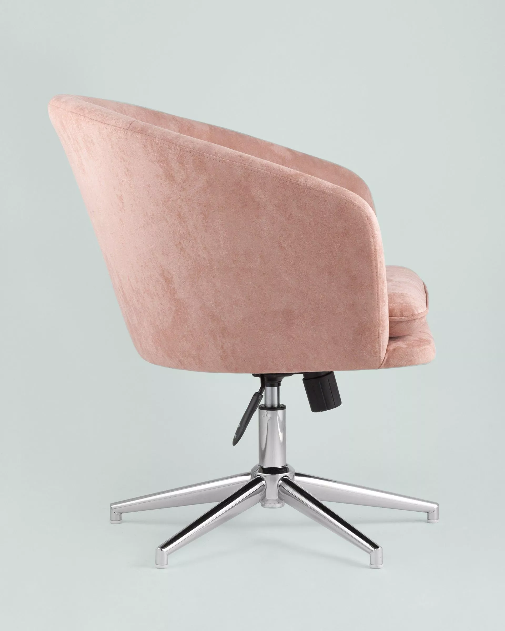 Кресло Харис поворотное 360 пыльно-розовое