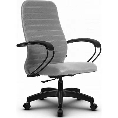 Кресло компьютерное SU-СК130-10P Pl Светло-серый / светло-серый