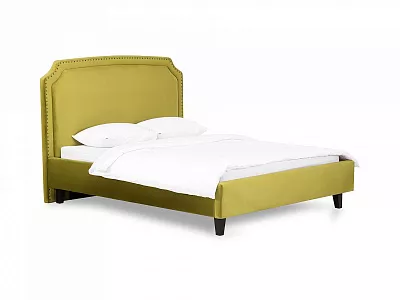 Кровать двуспальная Ruan 160х200 зеленый 582816