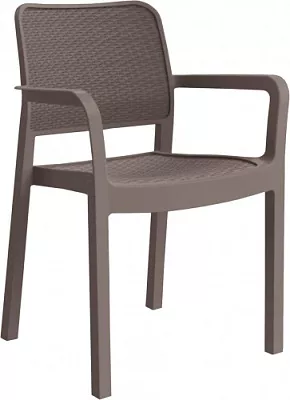 Пластиковое кресло Samanna Капучино