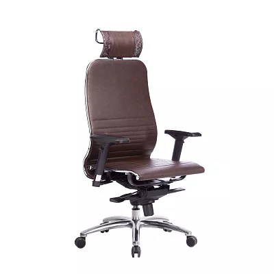 Кресло для руководителя SAMURAI К-3.04 MPES Темно-коричневый