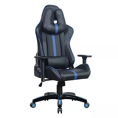Геймерское кресло BRABIX GT Carbon GM-120 Черный синий 531930