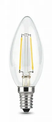 Лампа Gauss Filament Свеча 9W 710lm 4100К Е14 LED 1/10/50