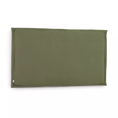 Изголовье La Forma лен зеленого цвета Tanit со съемным чехлом 206 x 106 см