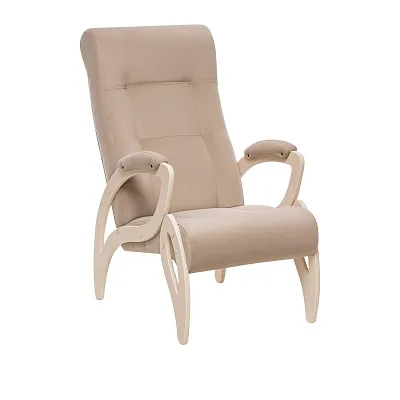 Кресло для отдыха Модель 51 V18 бежевый / Дуб шампань