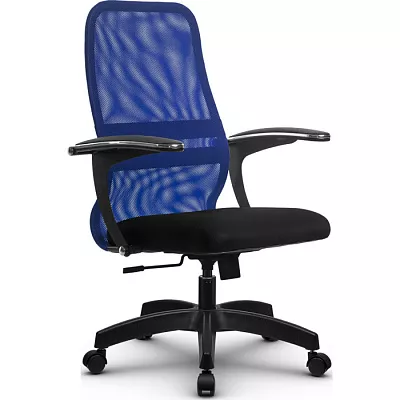 Кресло компьютерное SU-СU160-8 Pl Синий / черный