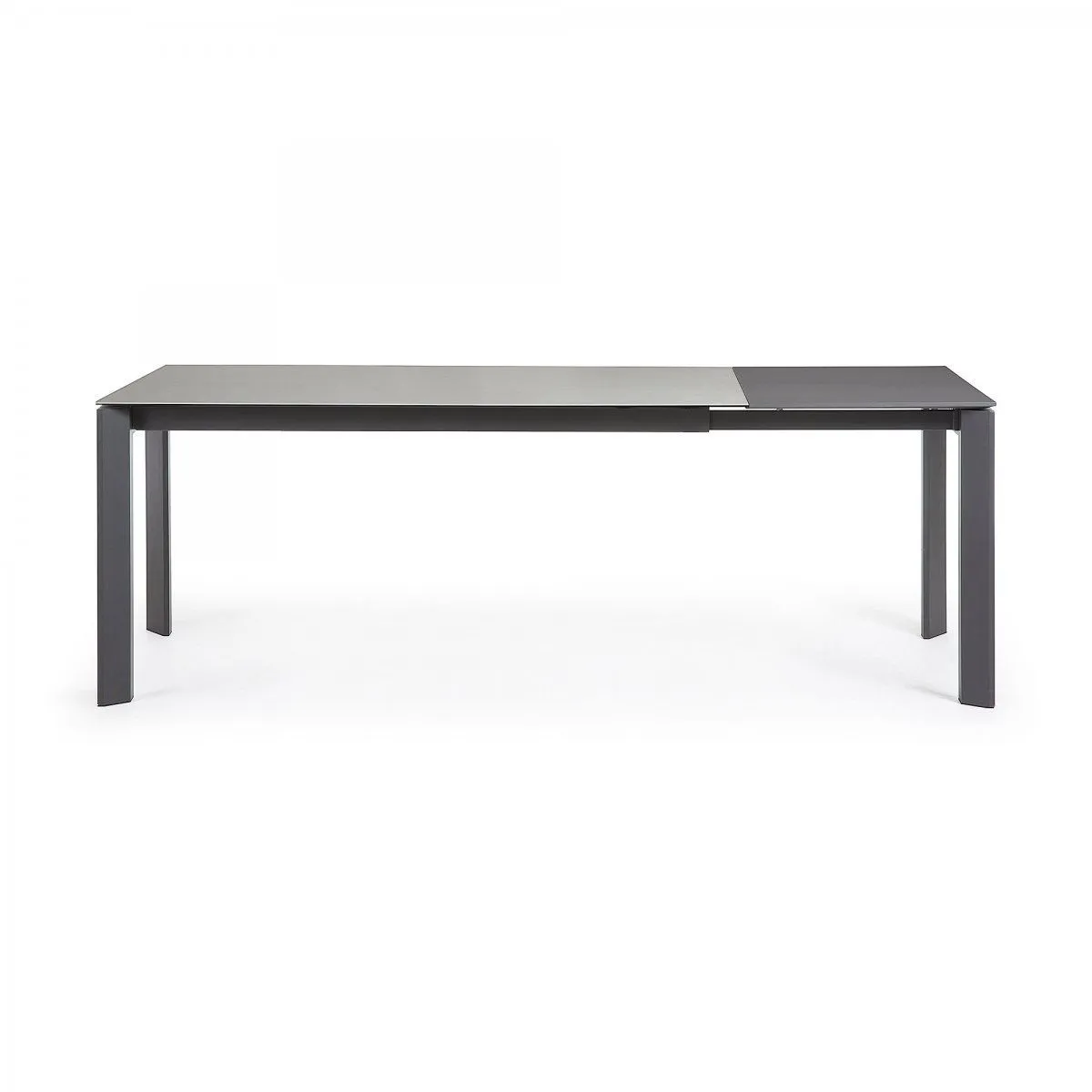 Обеденный стол La Forma Atta 220х90 светло-серый 053504