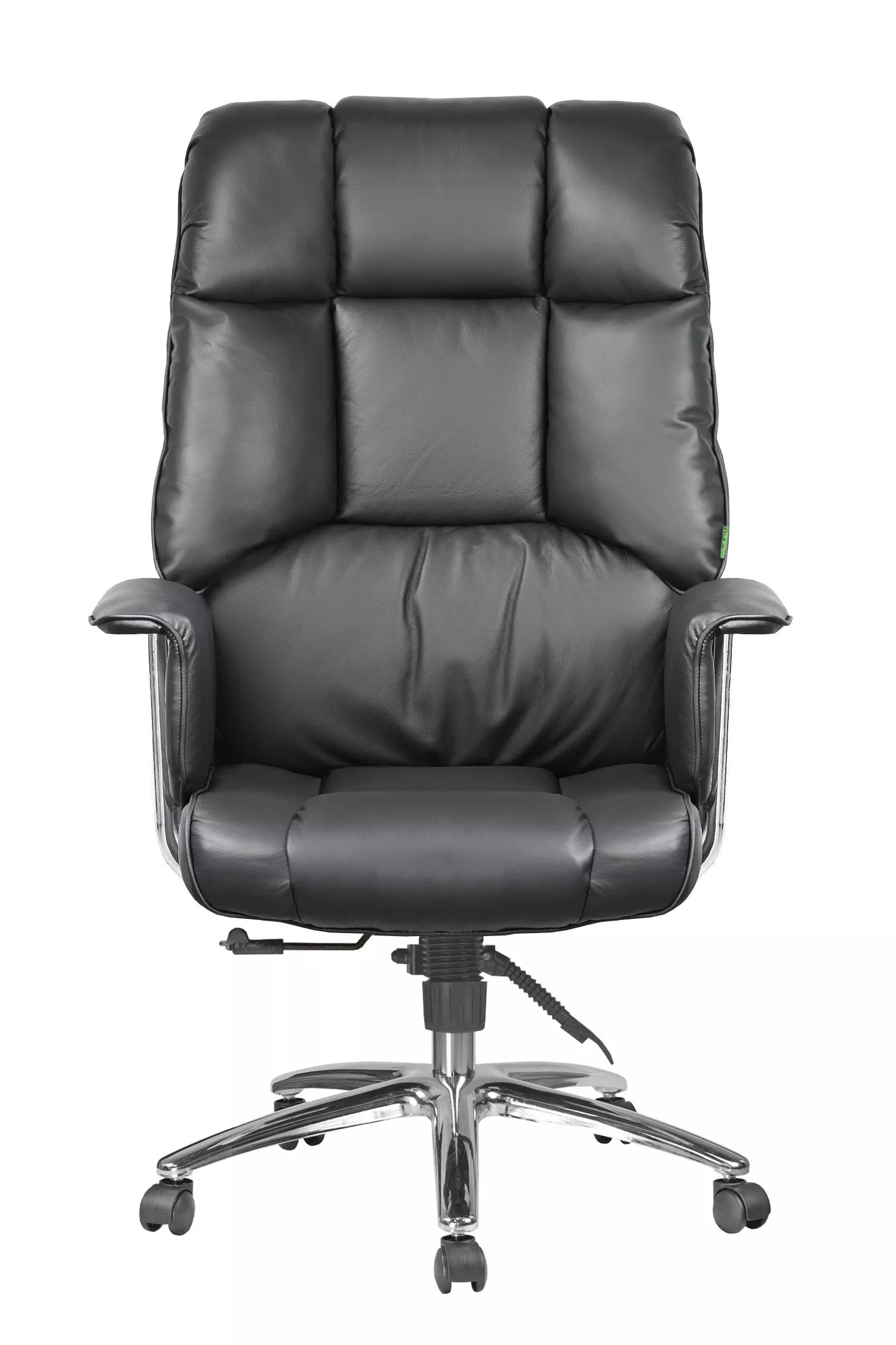 Кресло руководителя Riva Chair 9502 (натуральная кожа) черный