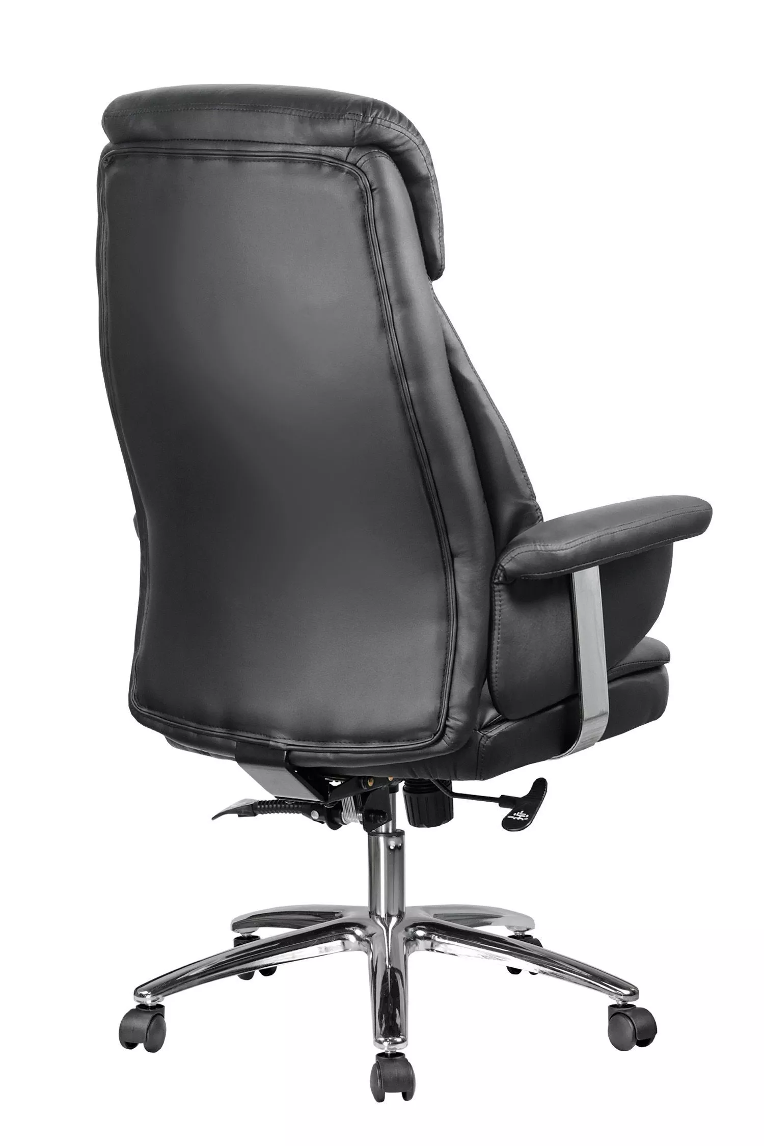 Кресло руководителя Riva Chair 9501 (натуральная кожа) черный
