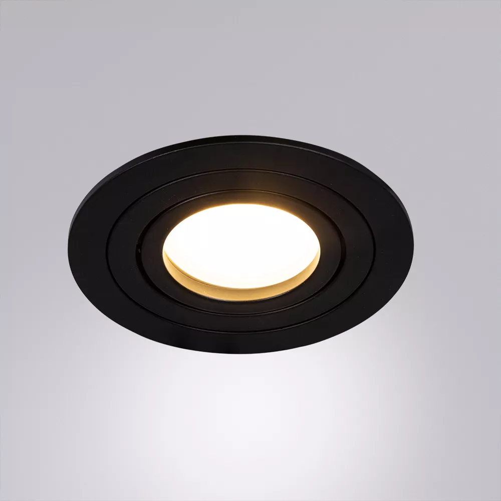 Точечный встраиваемый светильник ARTE LAMP TARF A2167PL-1BK