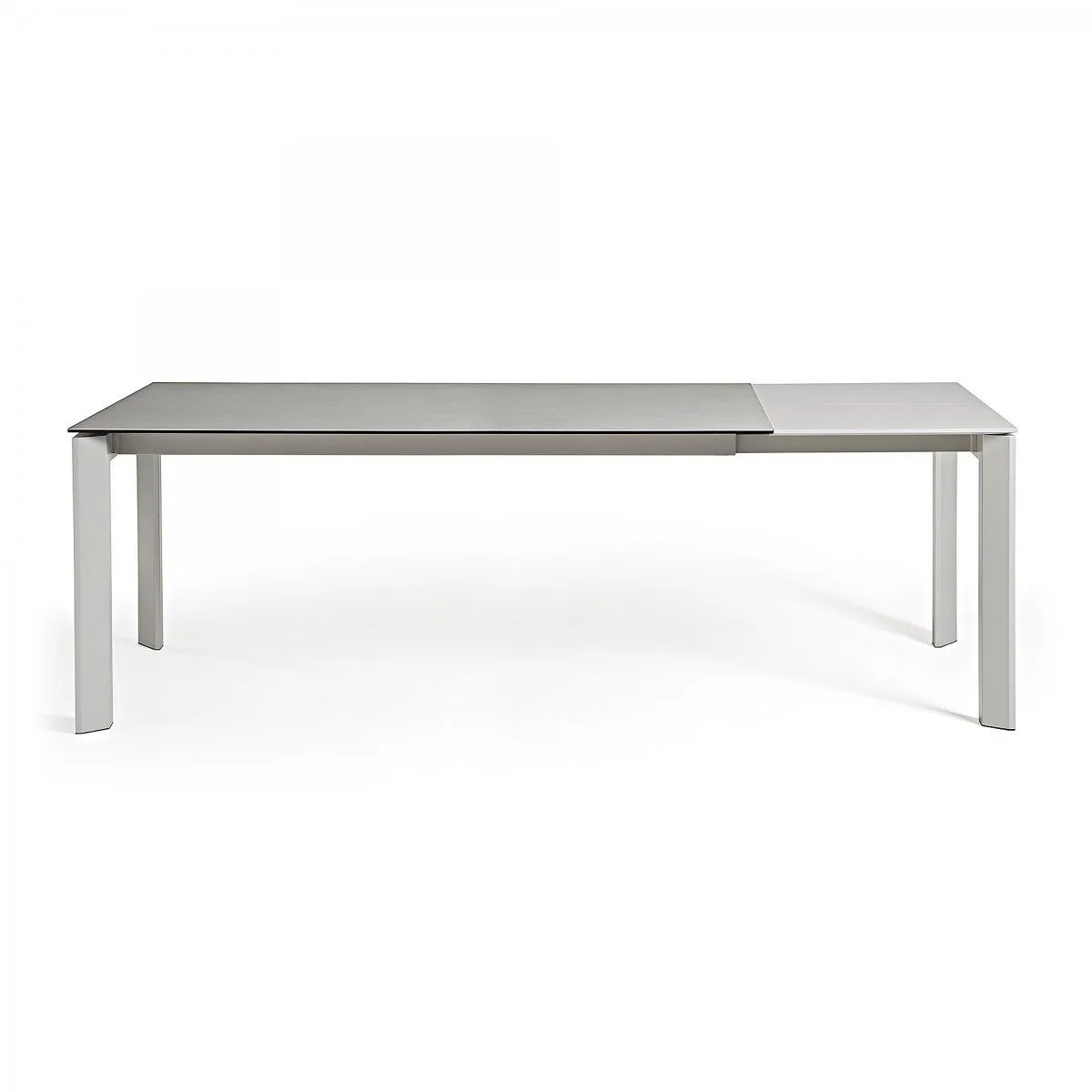 Обеденный стол La Forma Atta 200х90 светло-серый 051218
