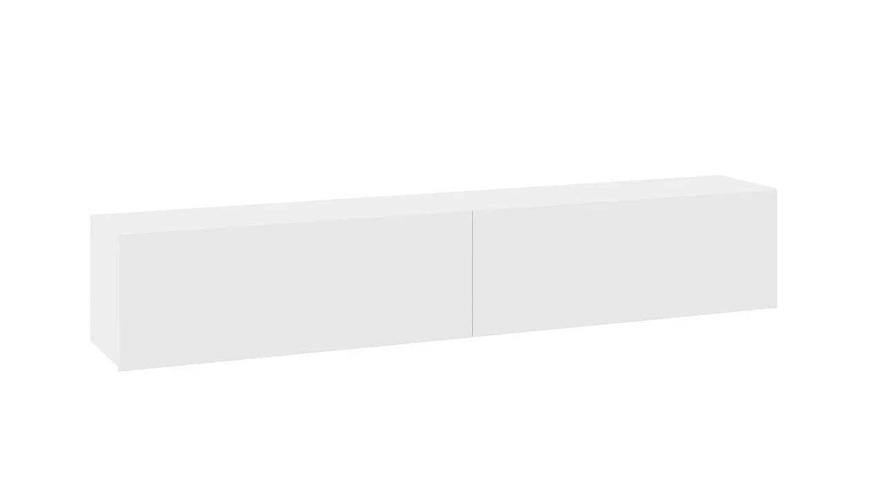 Шкаф навесной Порто белый жемчуг белый софт ТД-393.12.21