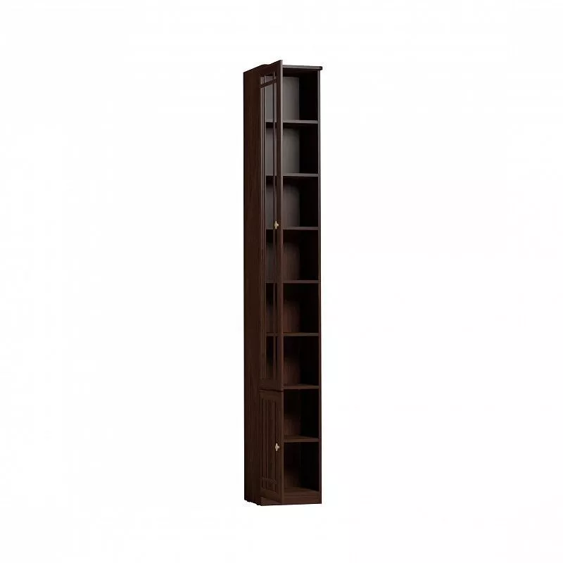 Шкаф для книг левый (библиотека) Sherlock 311 Орех шоколадный