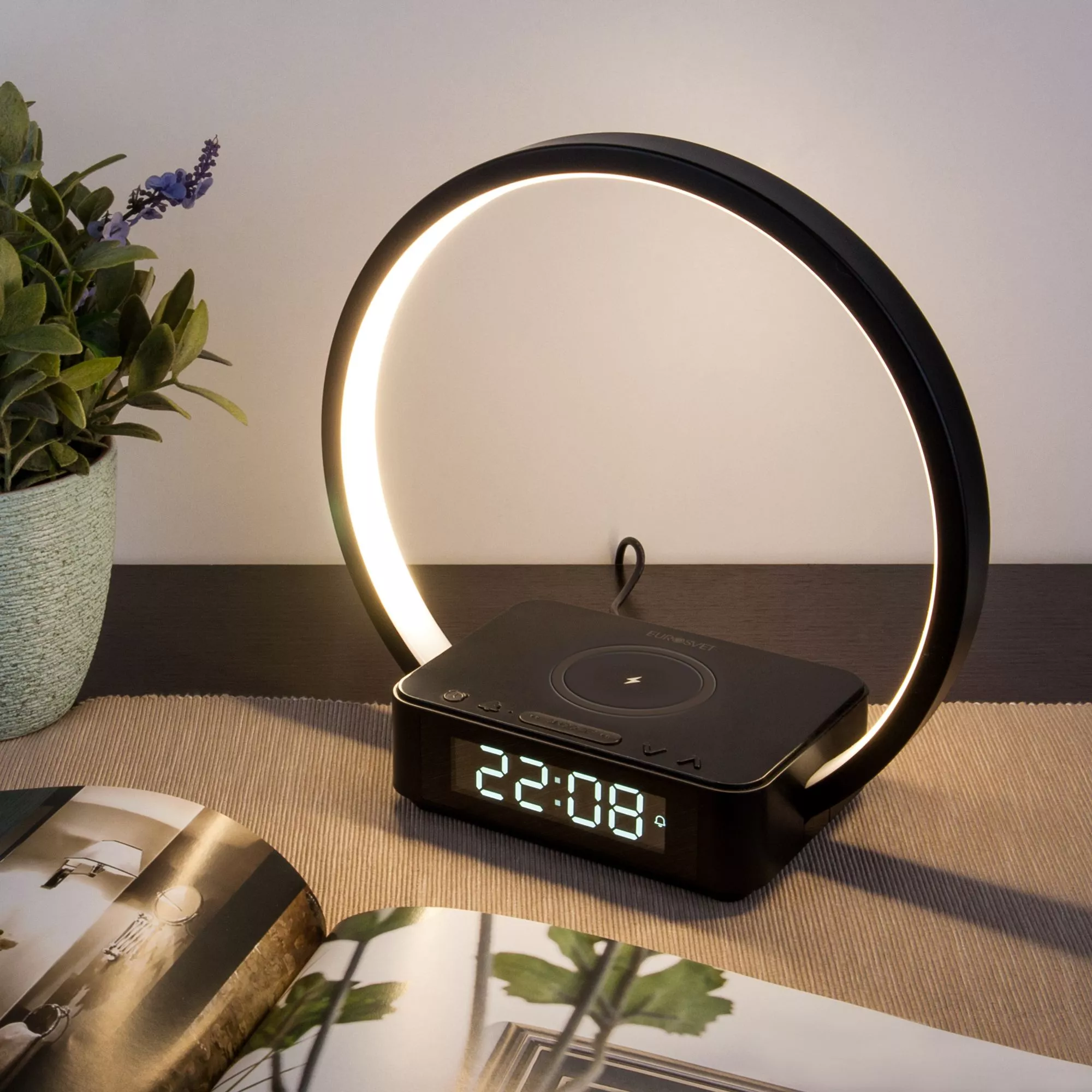 Лампа настольная Eurosvet Timelight 80505/1 черный