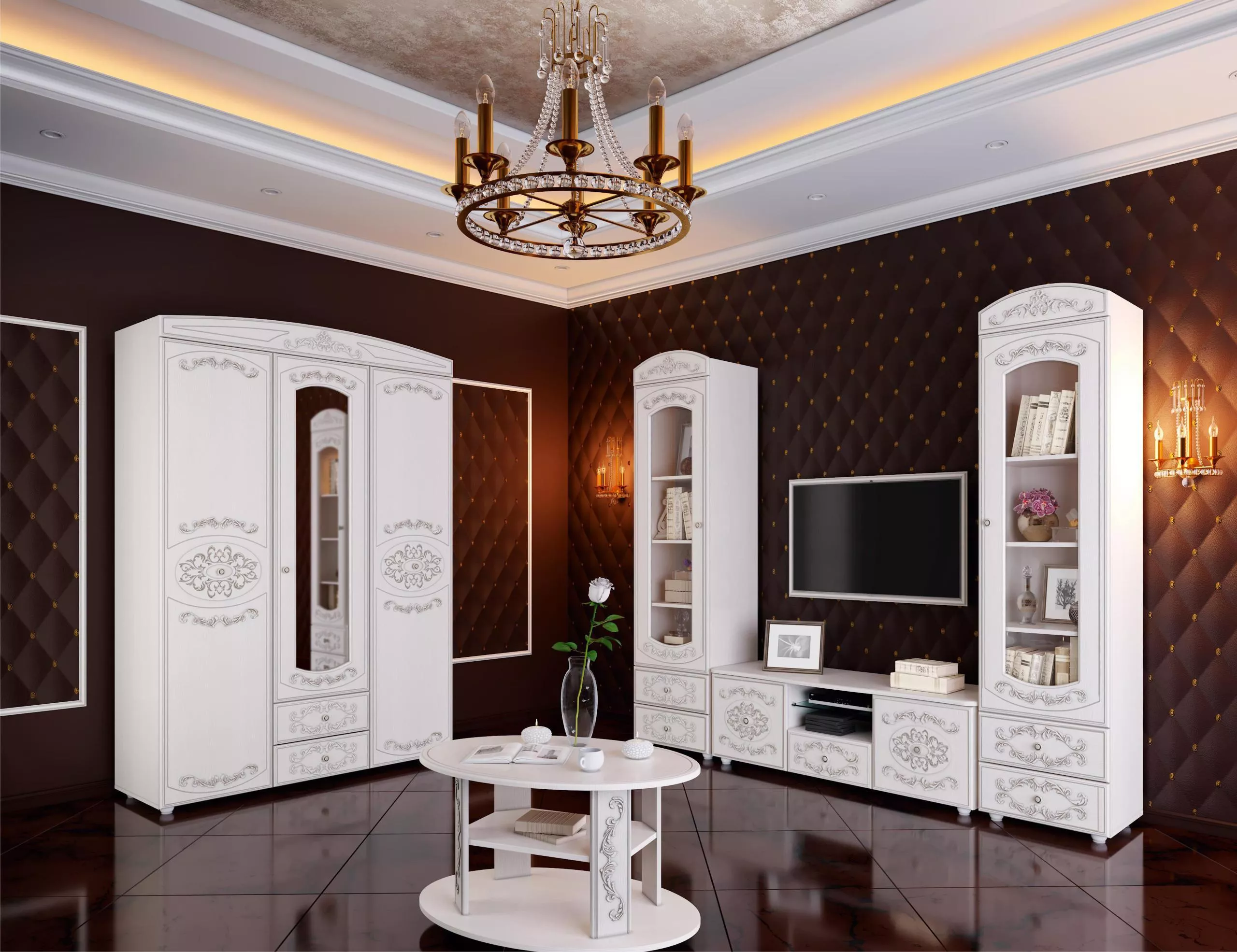 Мебель для гостиной Каролина Олмеко