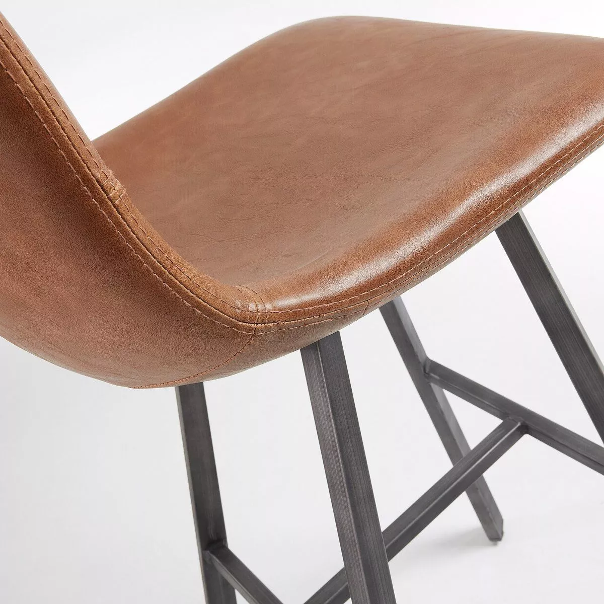 Барный стул La Forma Trac коричневый