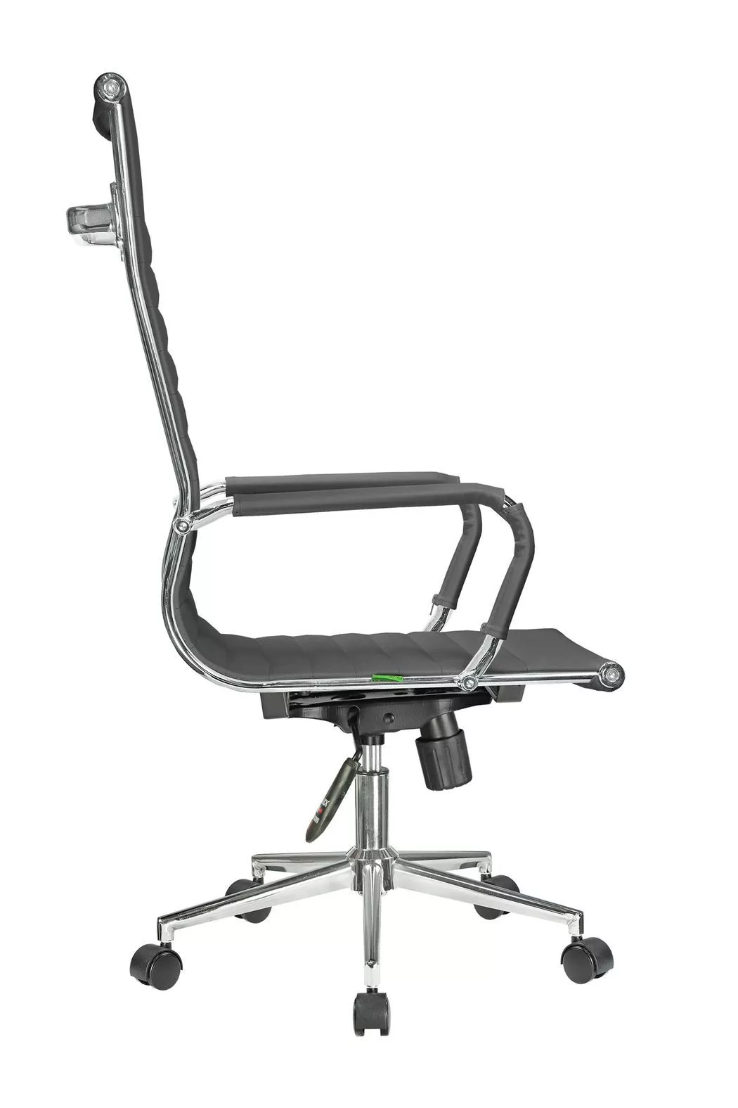 Кресло руководителя Riva Chair Hugo 6002-1S с высокой спинкой черный