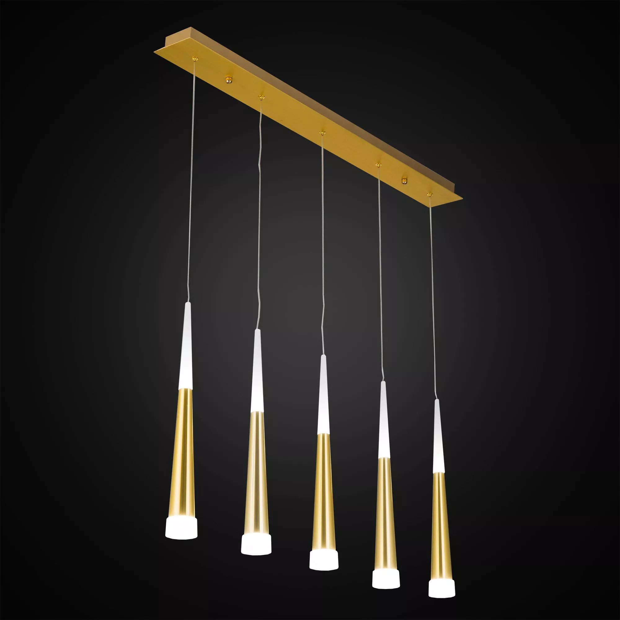 Потолочный подвесной светильник Вегас золото матовое Citilux CL227052