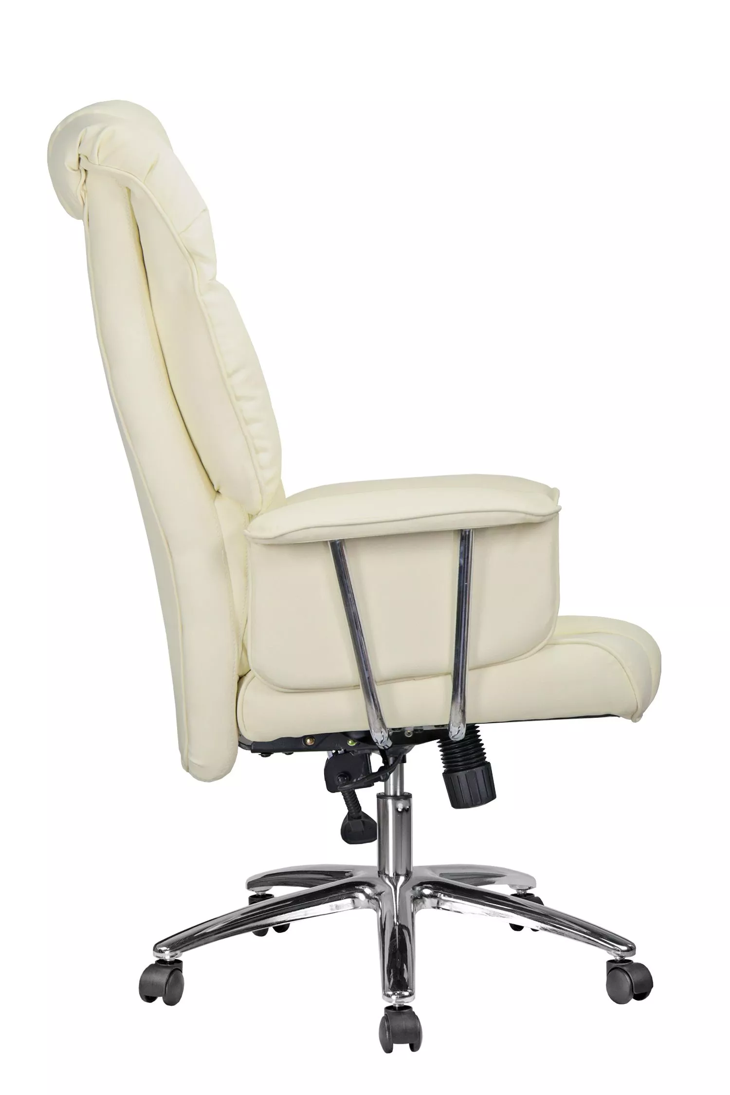 Кресло руководителя Riva Chair 9502 (экокожа) кремовый