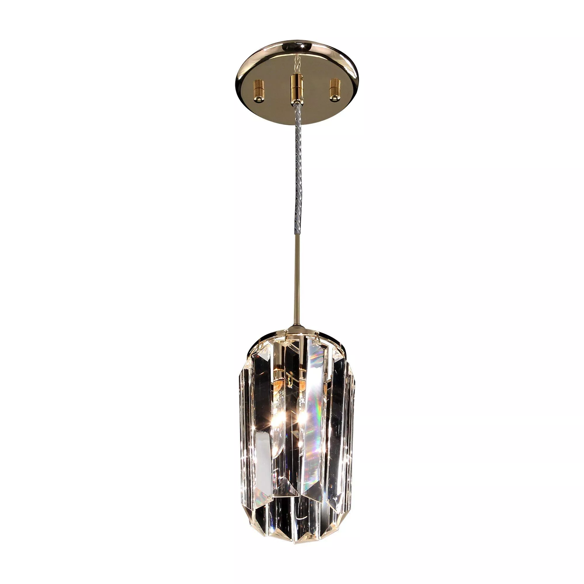Потолочный подвесной светильник Синди золотой Citilux CL330112