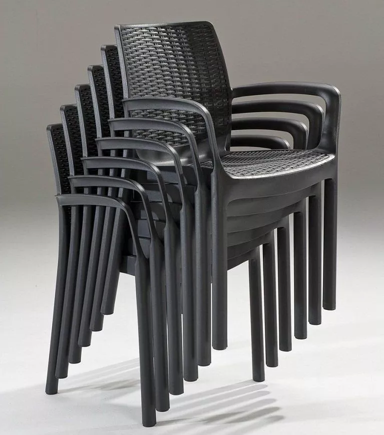 Пластиковое кресло Bali mono Коричневый
