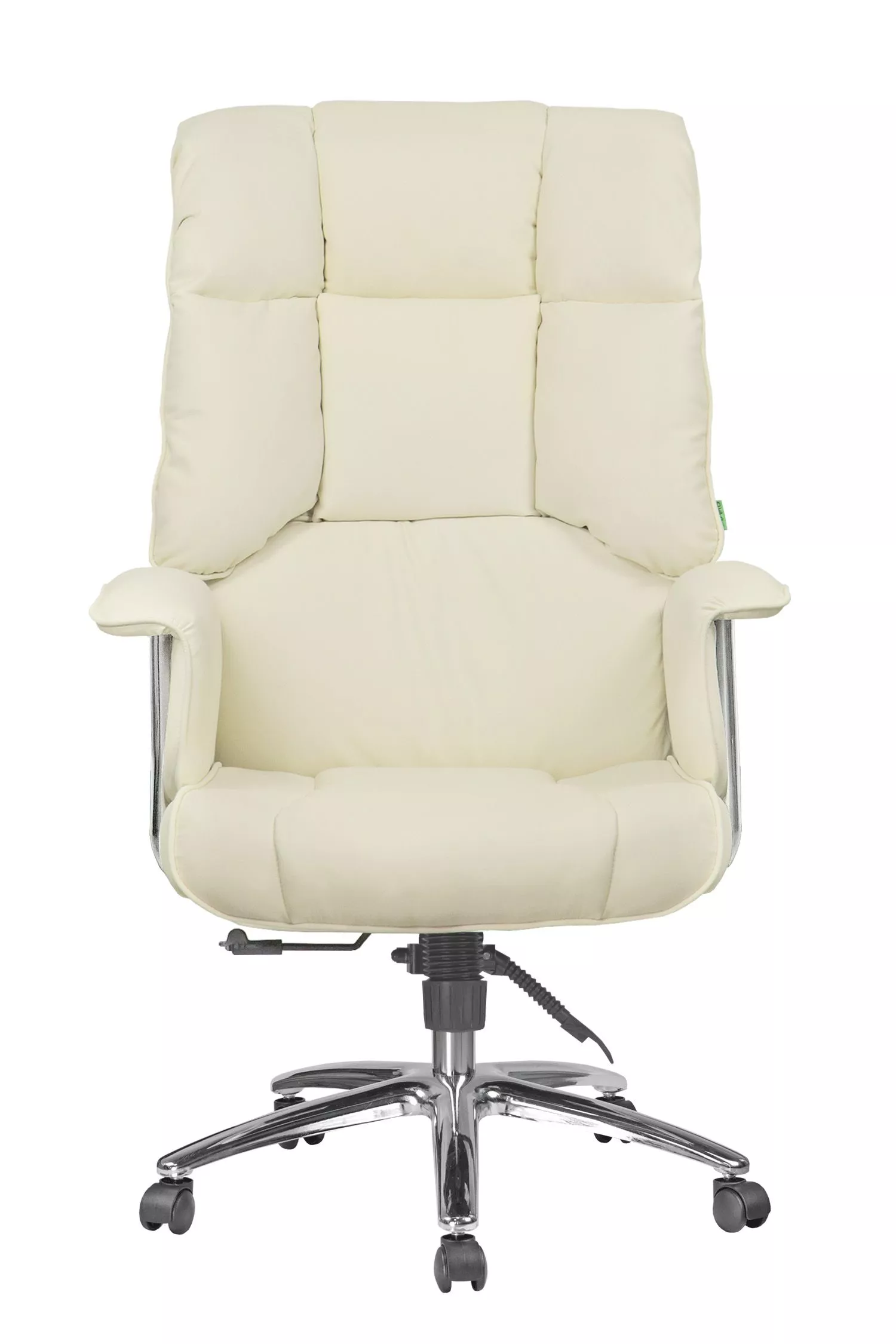 Кресло руководителя Riva Chair 9502 (натуральная кожа) кремовый