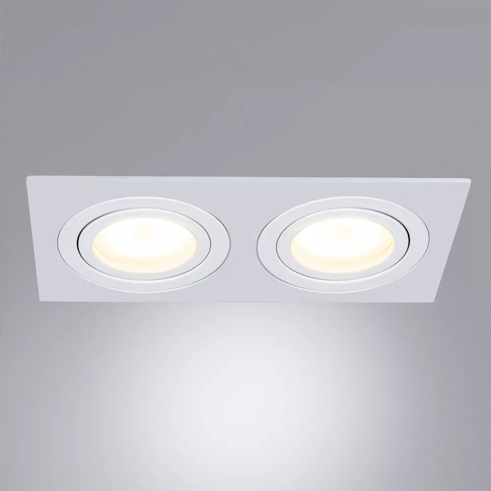 Точечный встраиваемый светильник ARTE LAMP TARF A2168PL-2WH